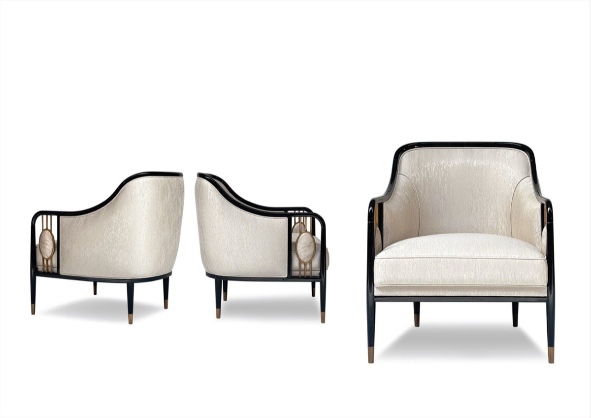 OTTOMAN designer armchair — ByKepi, Delux Interiors Auckland