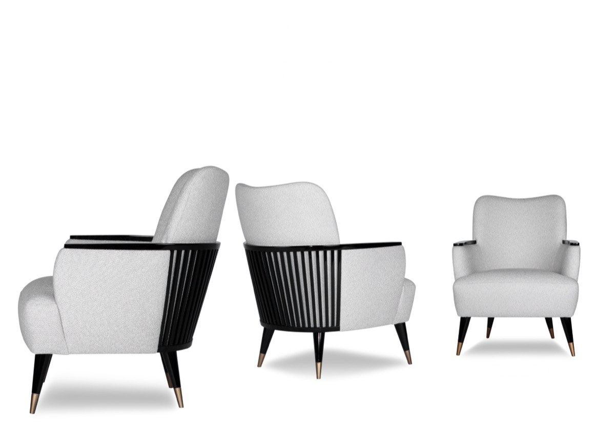 PORTER designer armchair — ByKepi, Delux Interiors Auckland