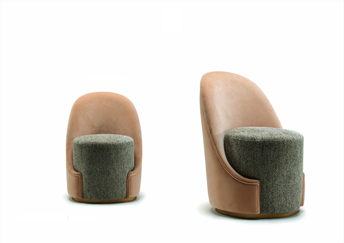 POWDERY designer armchair — ByKepi, Delux Interiors Auckland