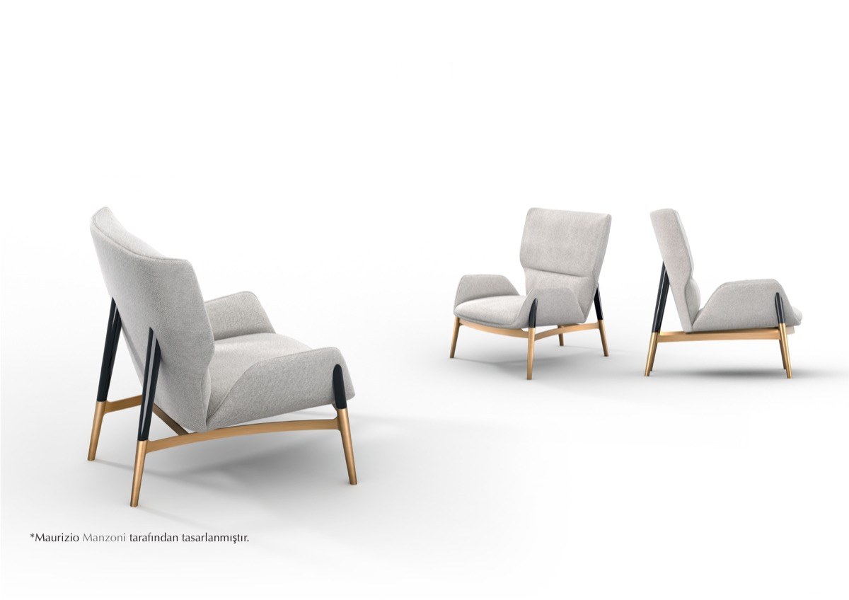 RELIEF designer armchair — ByKepi, Delux Interiors Auckland