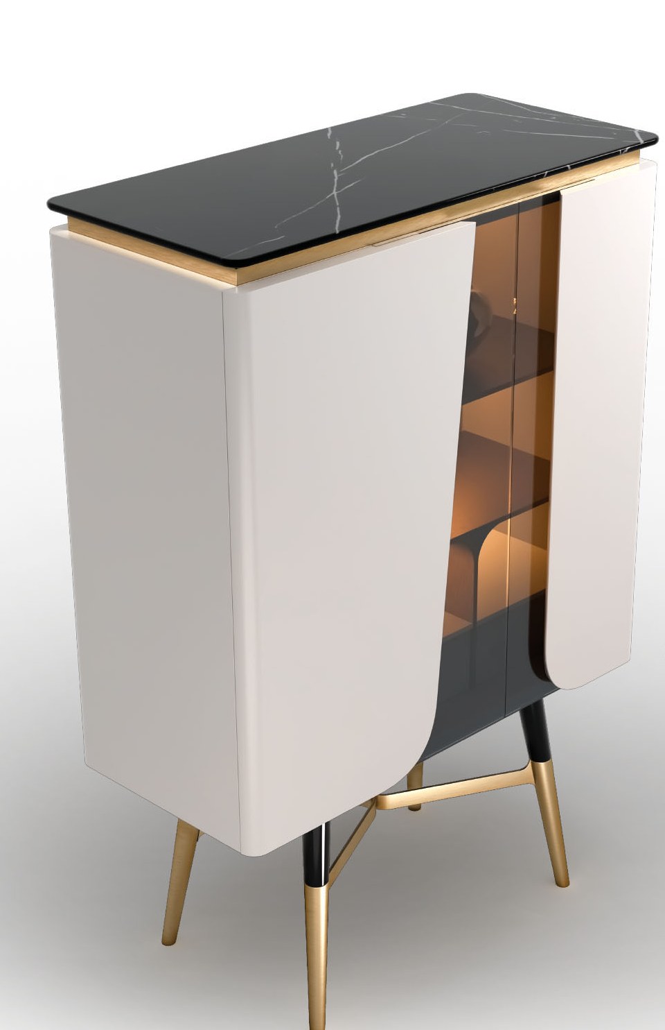 Relief bar cabinet — Studio Memo · Maurizio Manzoni — ByKepi, Delux Interiors Auckland
