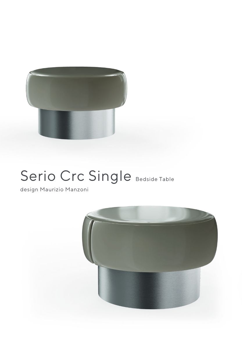 Serio Crc Single Bedside Table — Delux Interiors