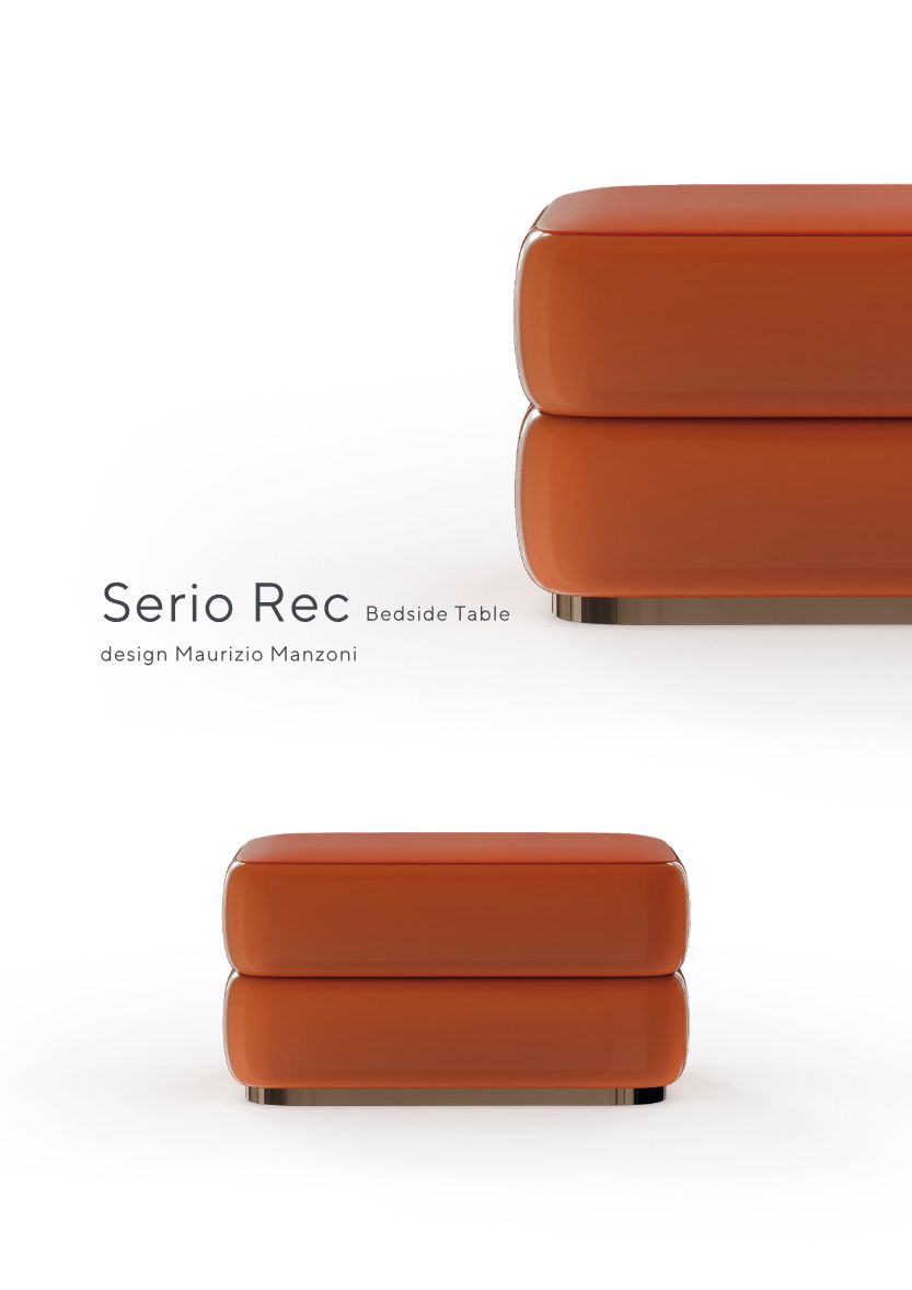 Serio Rec Bedside Table — Delux Interiors