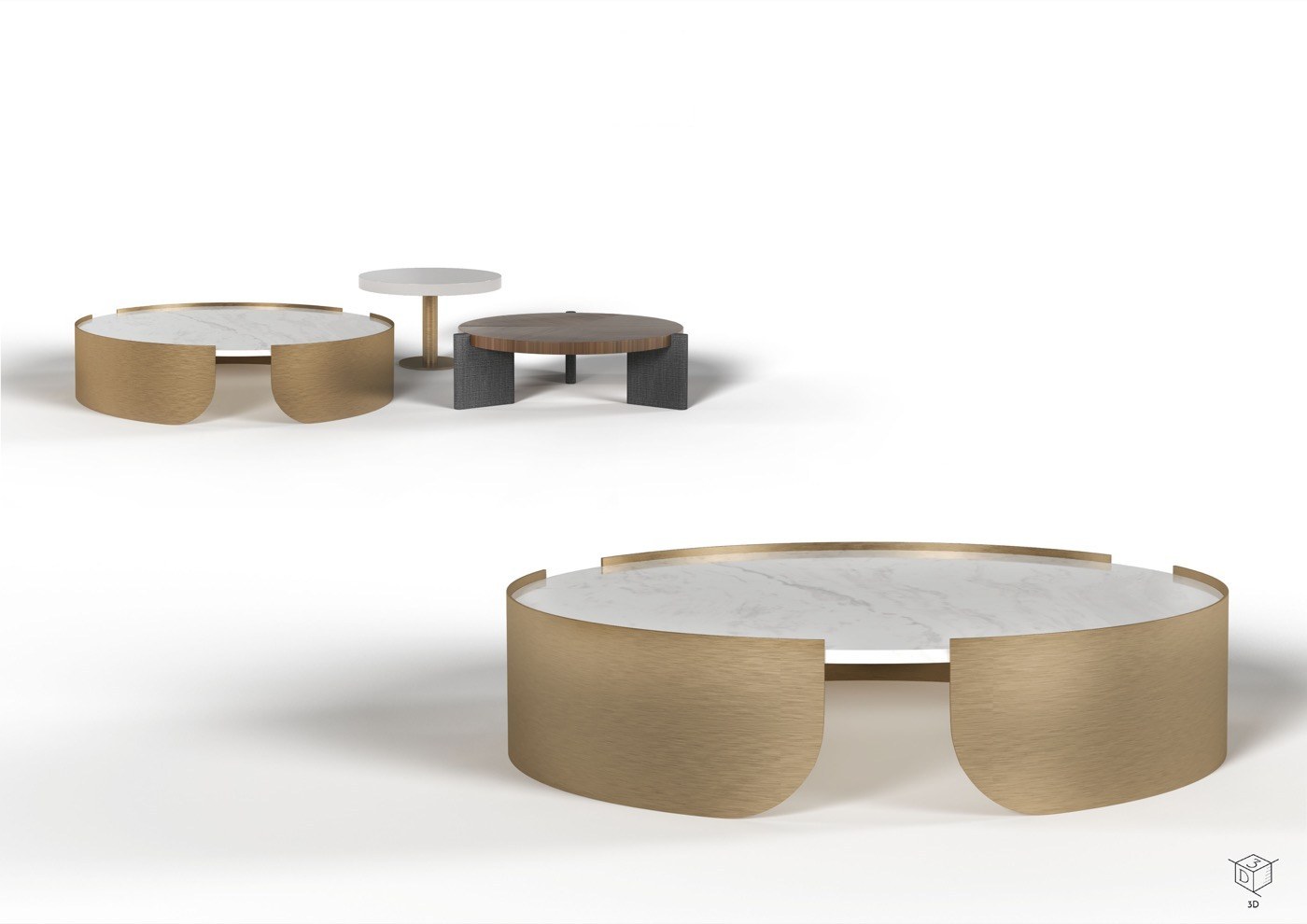 Atlas designer coffee table — ByKepi, Delux Interiors Auckland