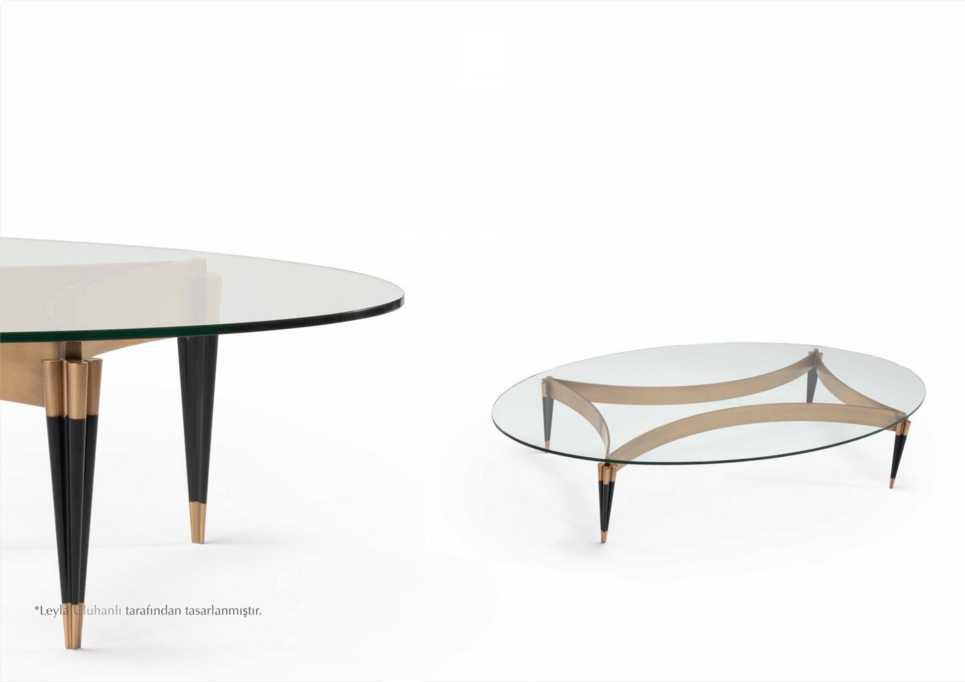Chino designer coffee table — Glass — ByKepi, Delux Interiors Auckland