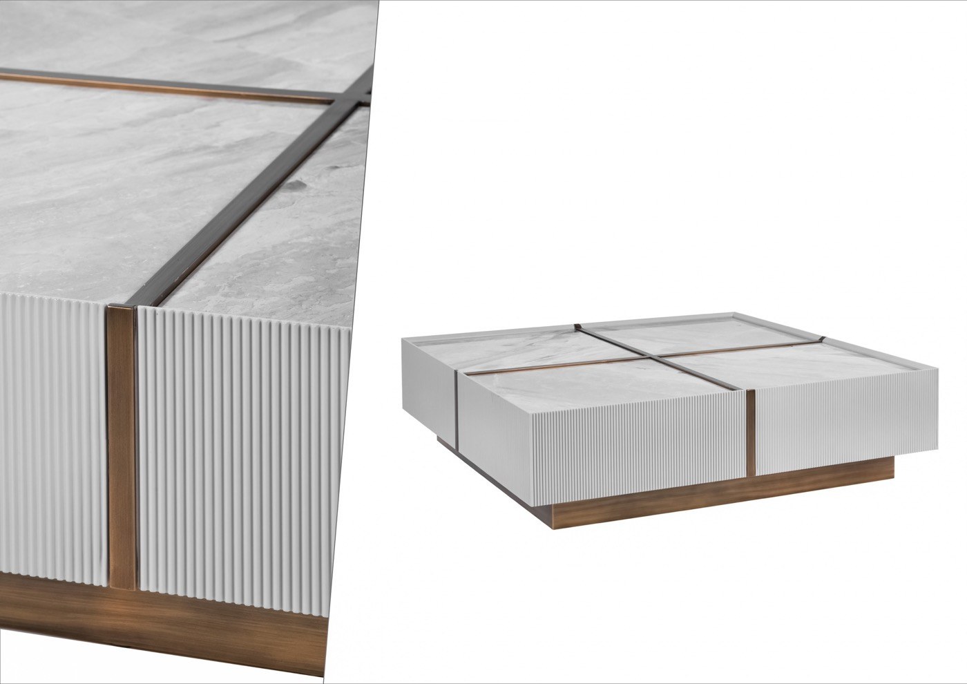 Stone designer coffee table — Stone — ByKepi, Delux Interiors Auckland