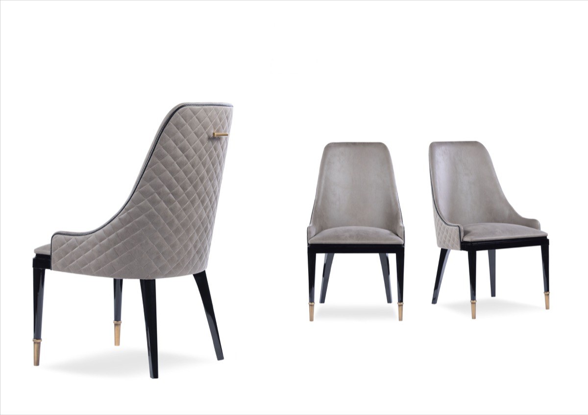 EXTENSO designer dining chair — Back Veneer — ByKepi, Delux Interiors Auckland
