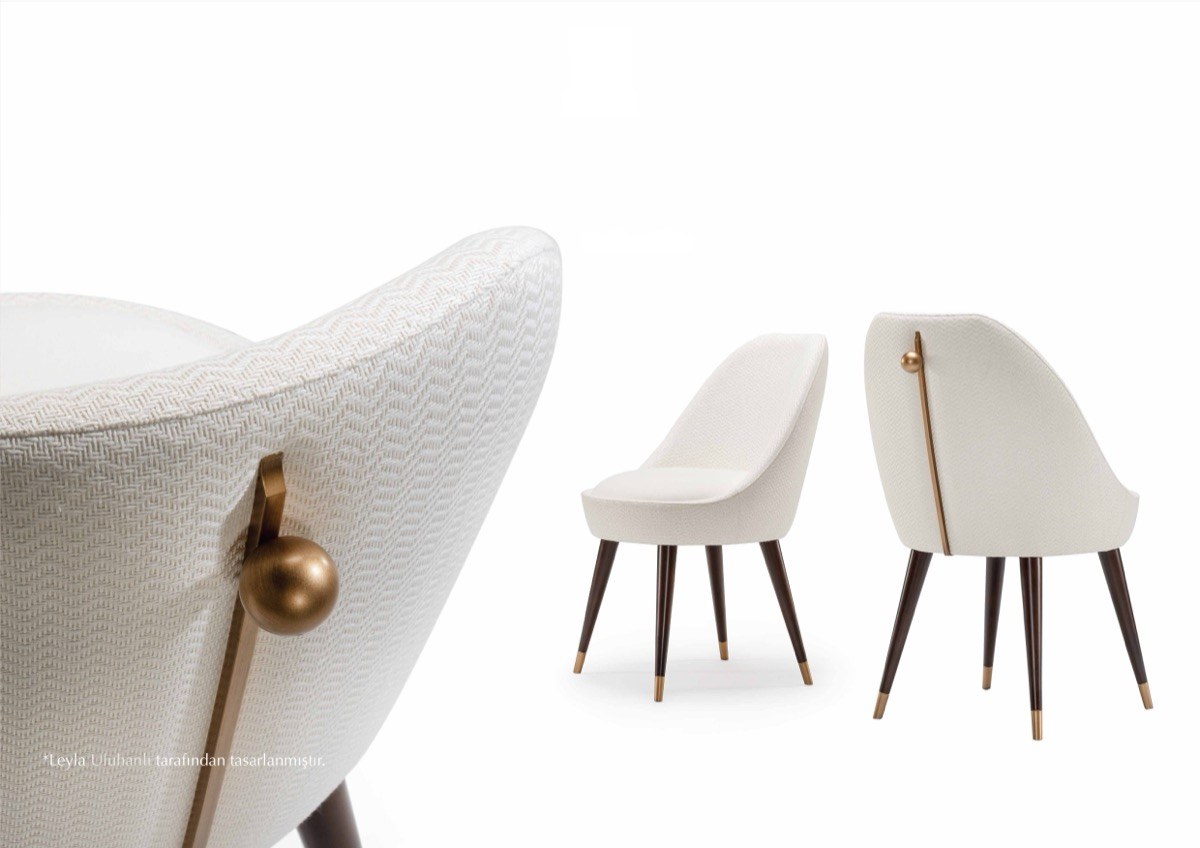 POWDERY designer dining chair — ByKepi, Delux Interiors Auckland