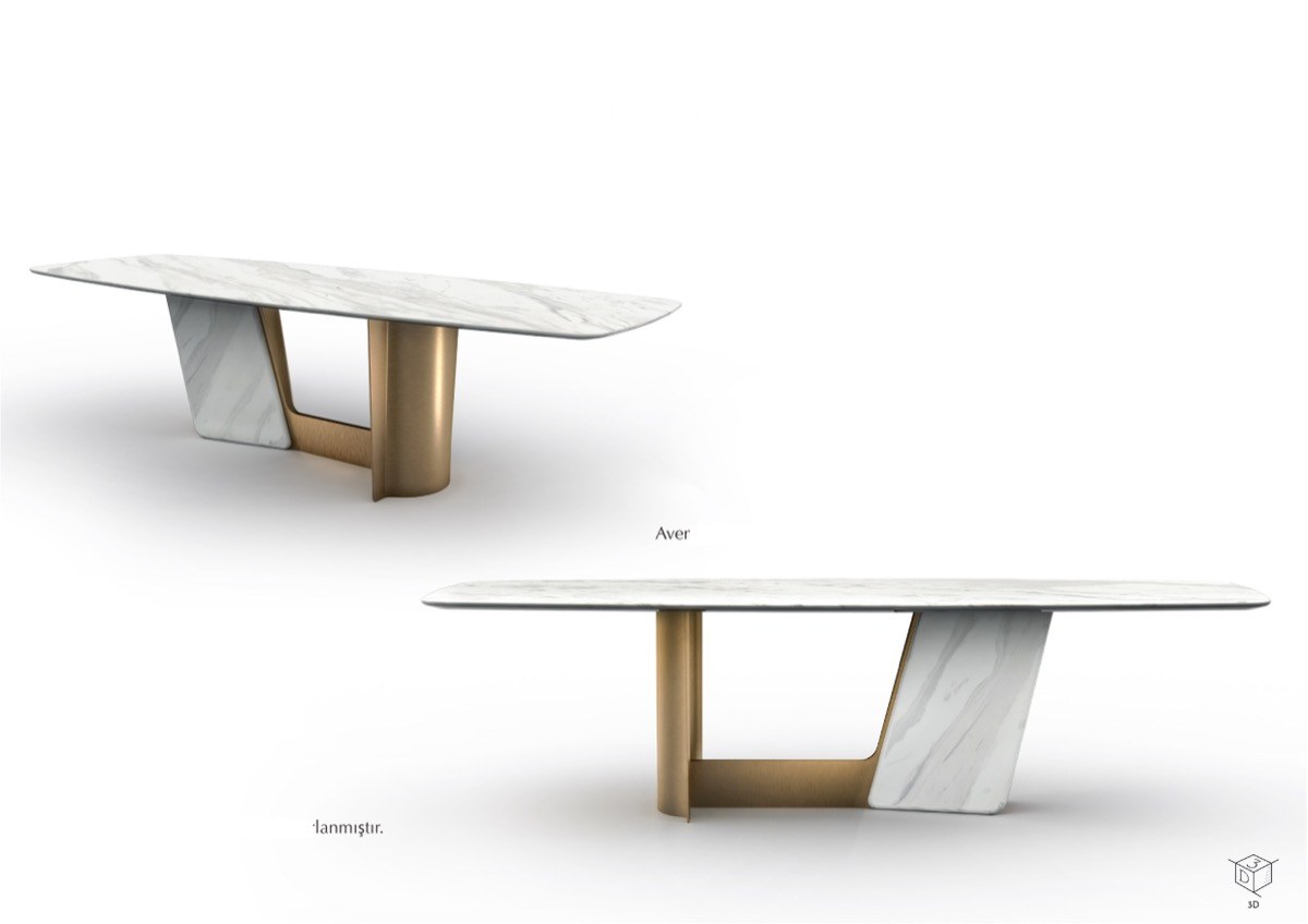 AVENUE NOVA designer dining table — ByKepi, Delux Interiors Auckland