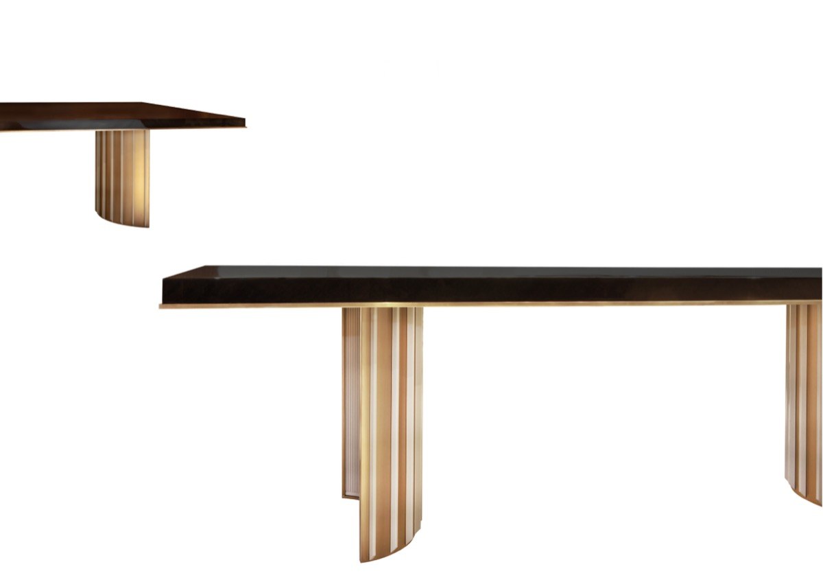 ECOLE designer dining table — ByKepi, Delux Interiors Auckland