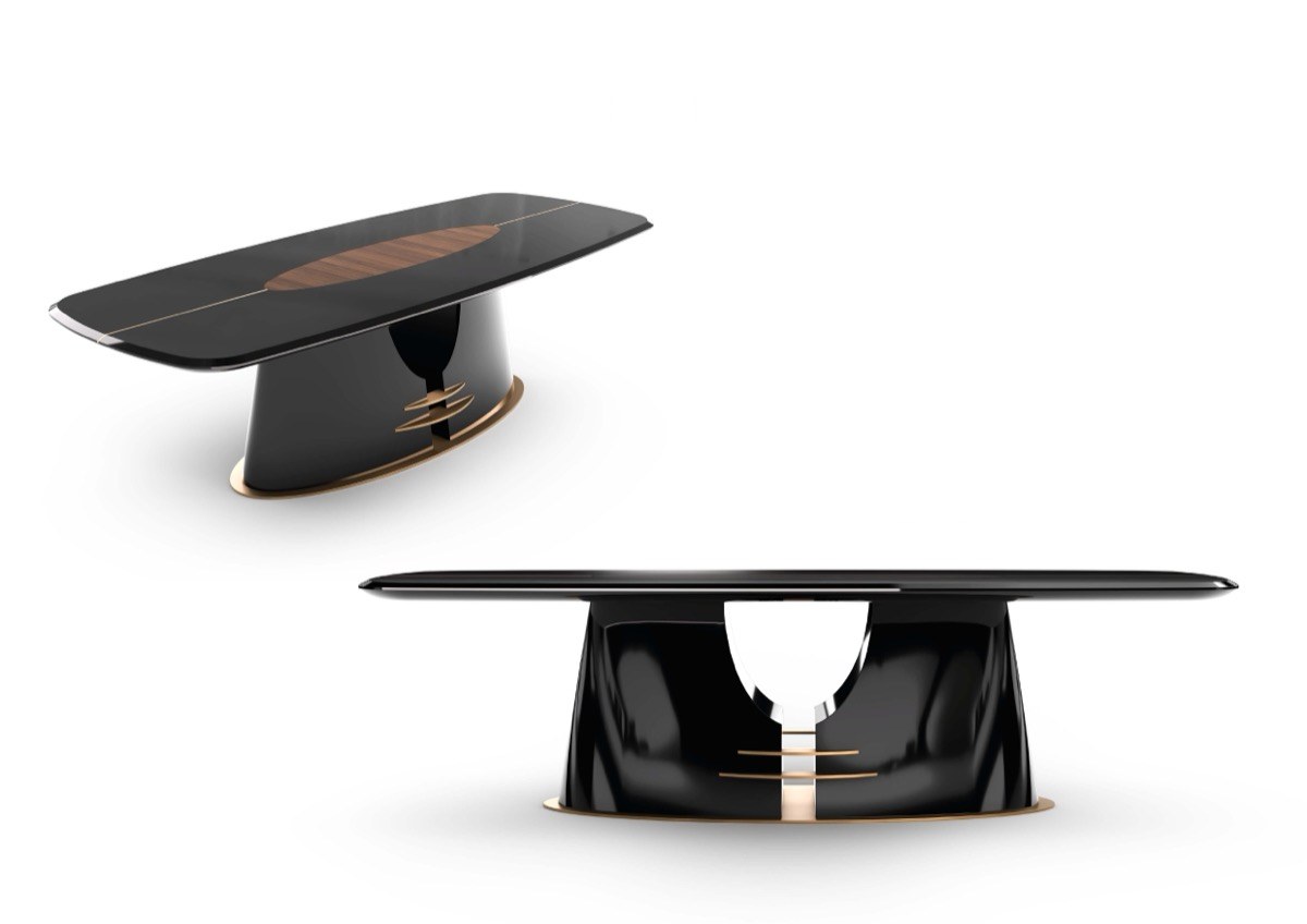 LONG designer dining table — New 2025 — ByKepi, Delux Interiors Auckland