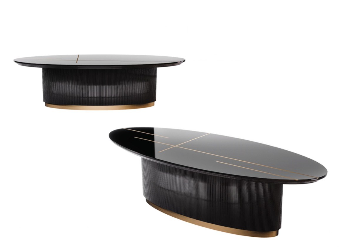 POWDERY designer dining table — Marble top — ByKepi, Delux Interiors Auckland