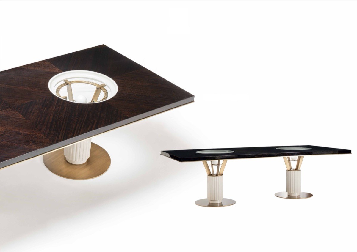 SADEKAR designer dining table — ByKepi, Delux Interiors Auckland