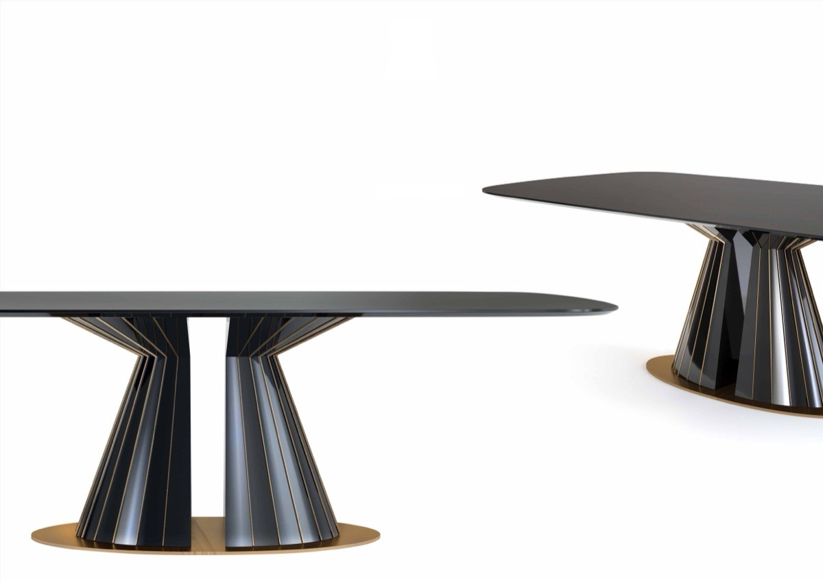 SPLIT designer dining table — ByKepi, Delux Interiors Auckland