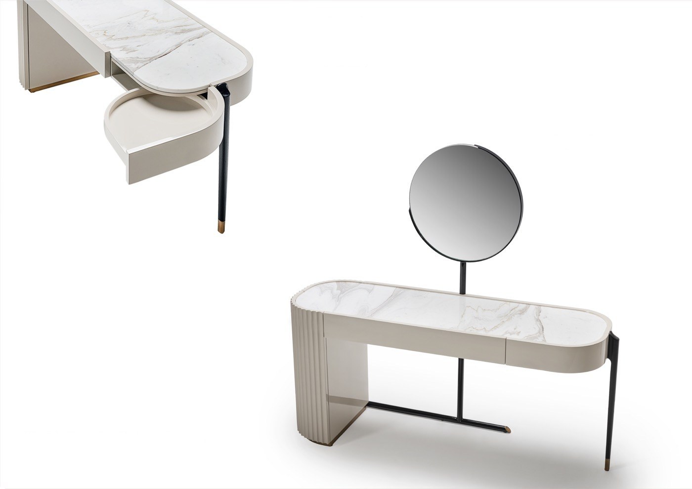 Avenue makeup vanity — Mirror included — ByKepi, Delux Interiors Auckland