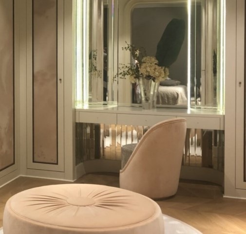 Powdery makeup vanity — Made to measure — ByKepi, Delux Interiors Auckland