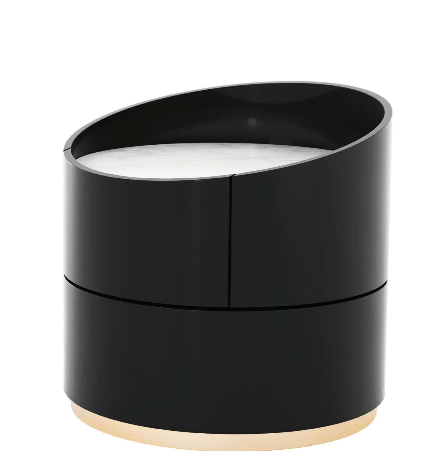 Cono nightstand — New 2025 — ByKepi, Delux Interiors Auckland