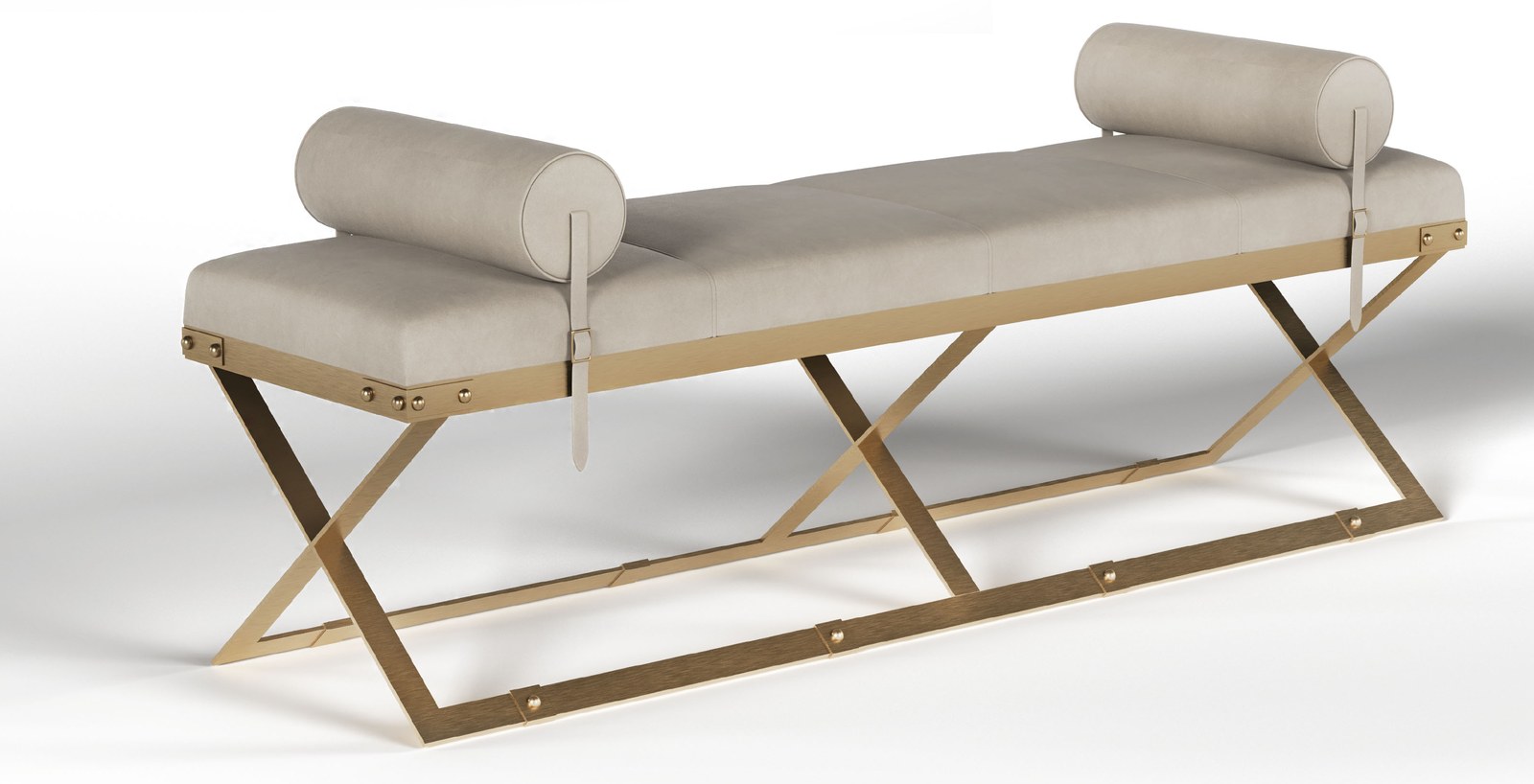 Aristo ottoman — Fabric or leather — ByKepi, Delux Interiors Auckland