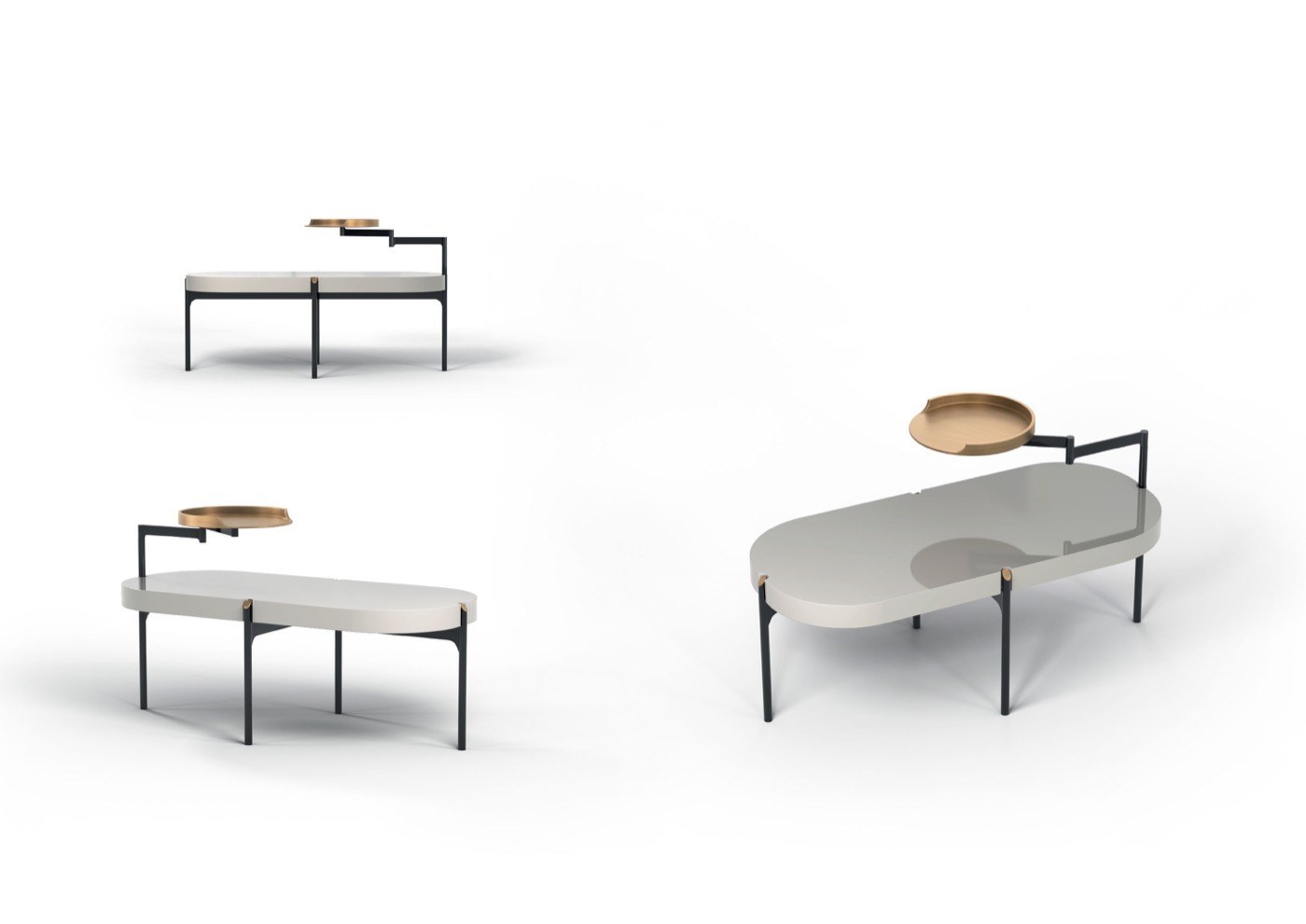 Avenue Pure designer side table — Studio Memo · Maurizio Manzoni — ByKepi, Delux Interiors Auckland