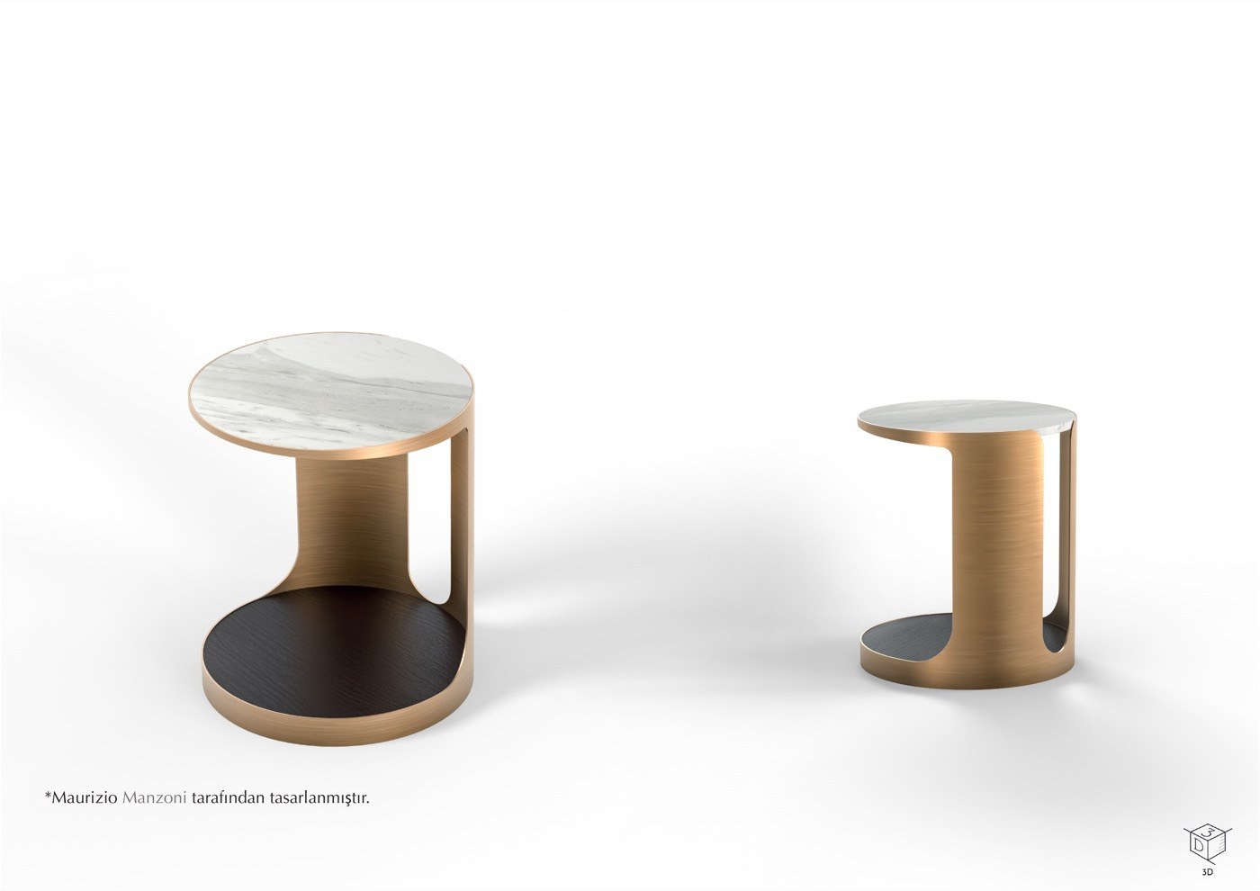 Lagonda designer side table — Studio Memo · Maurizio Manzoni — ByKepi, Delux Interiors Auckland