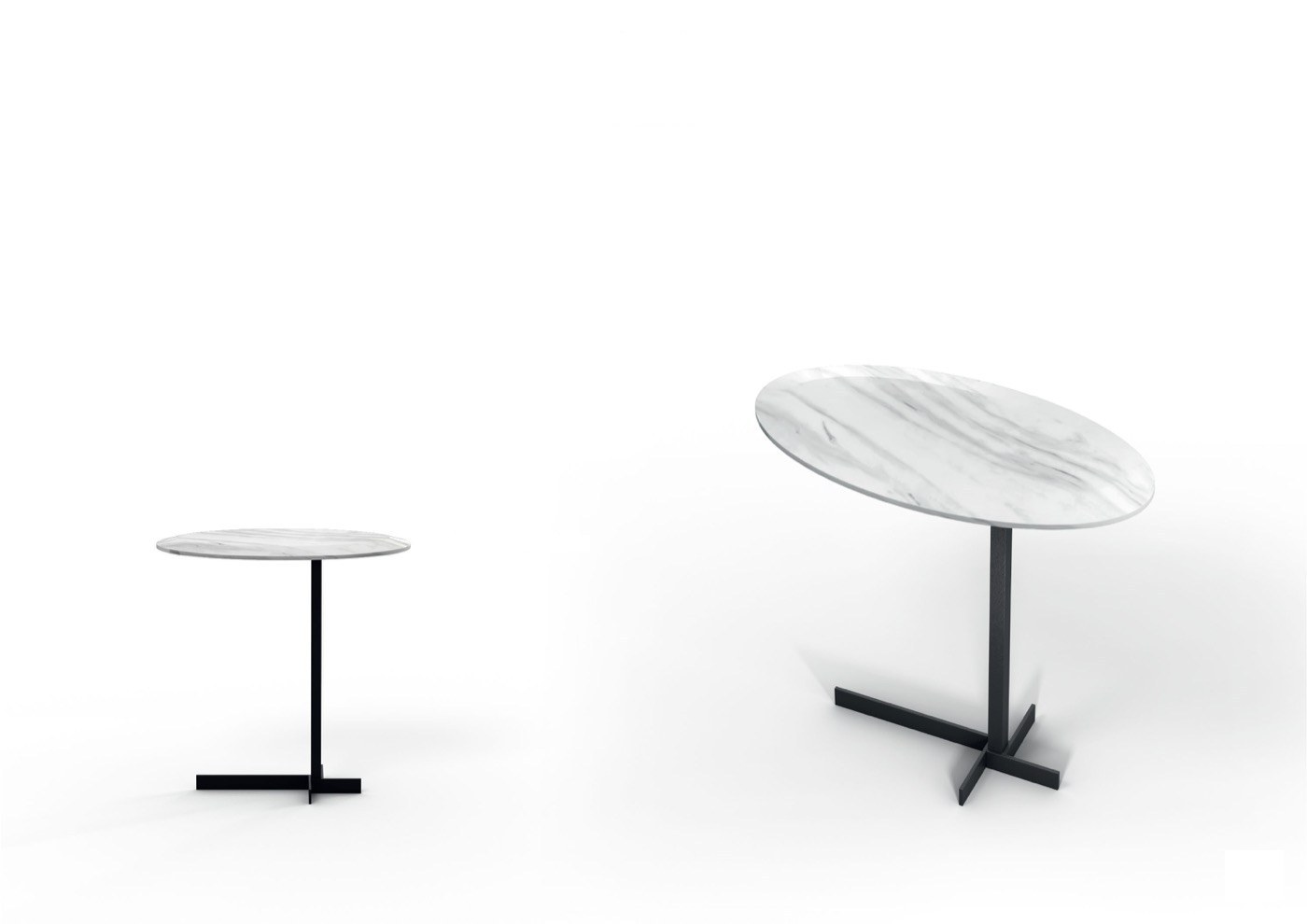 Viva Slim designer side table — Marble — ByKepi, Delux Interiors Auckland