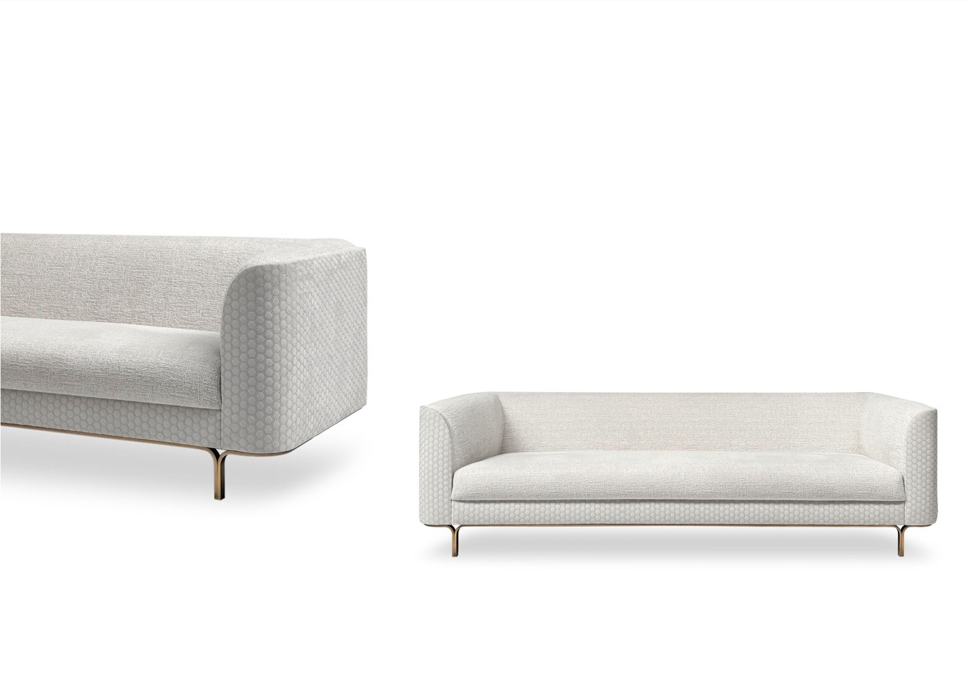 Capitano (upholstered) designer sofa — ByKepi, Delux Interiors Auckland