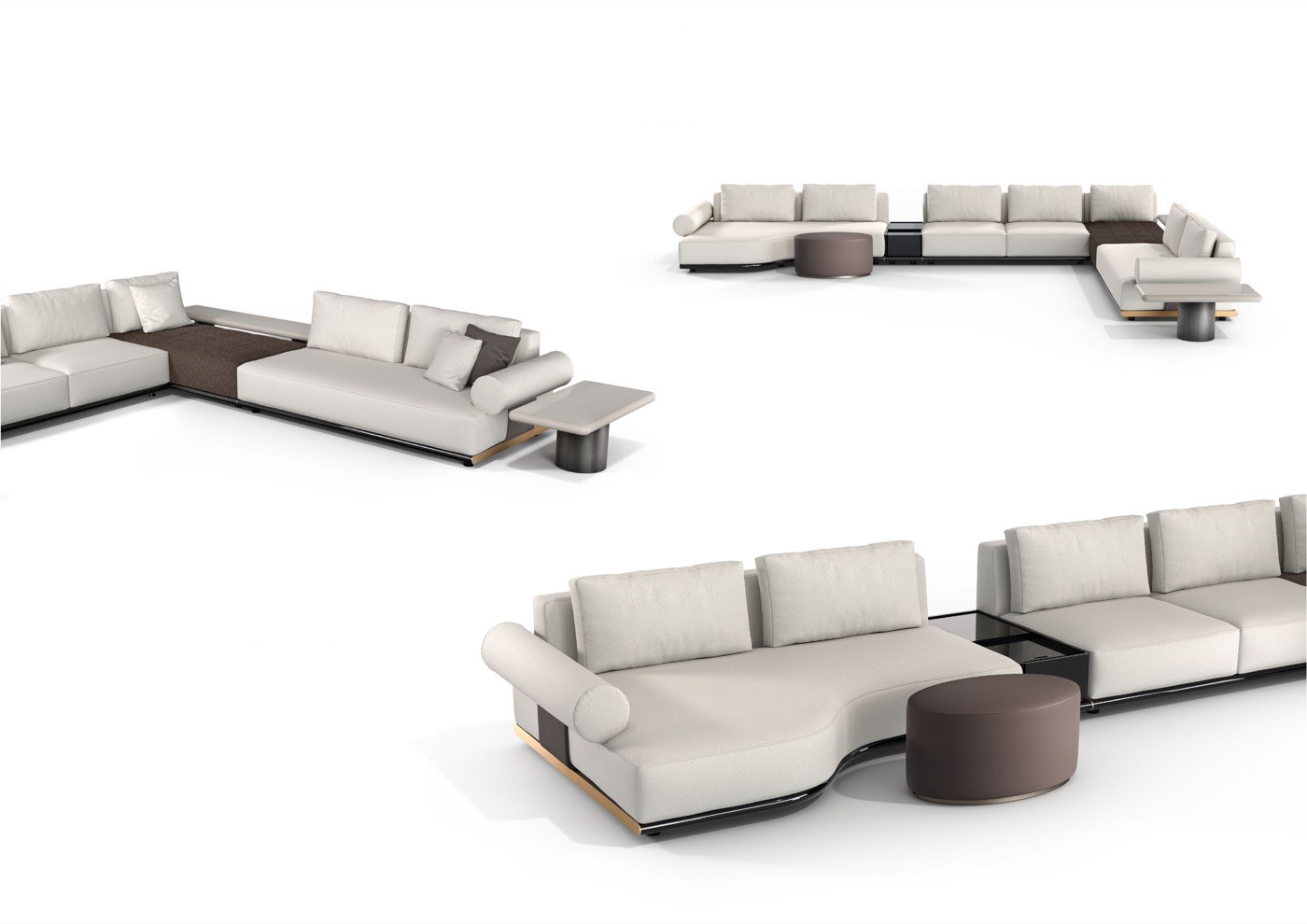Lagonda Novo modular corner sofa — ByKepi, Delux Interiors Auckland