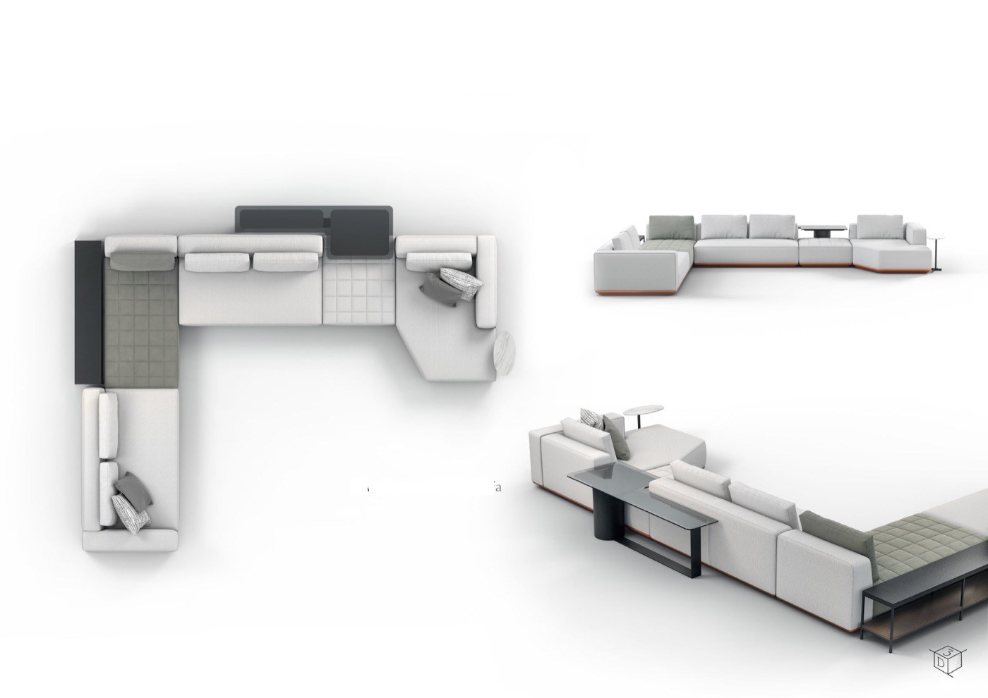 Viva modular corner sofa — ByKepi, Delux Interiors Auckland