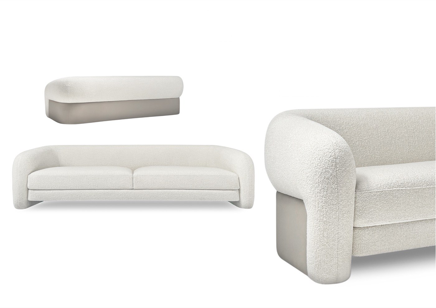 Panettone designer sofa — ByKepi, Delux Interiors Auckland