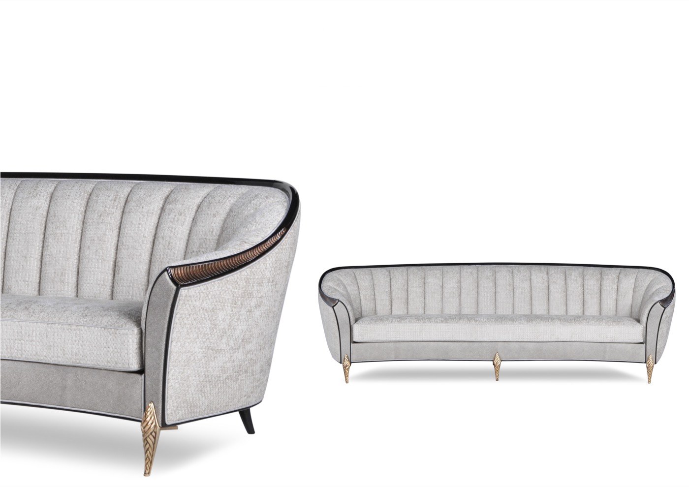 Sadekar designer sofa — ByKepi, Delux Interiors Auckland